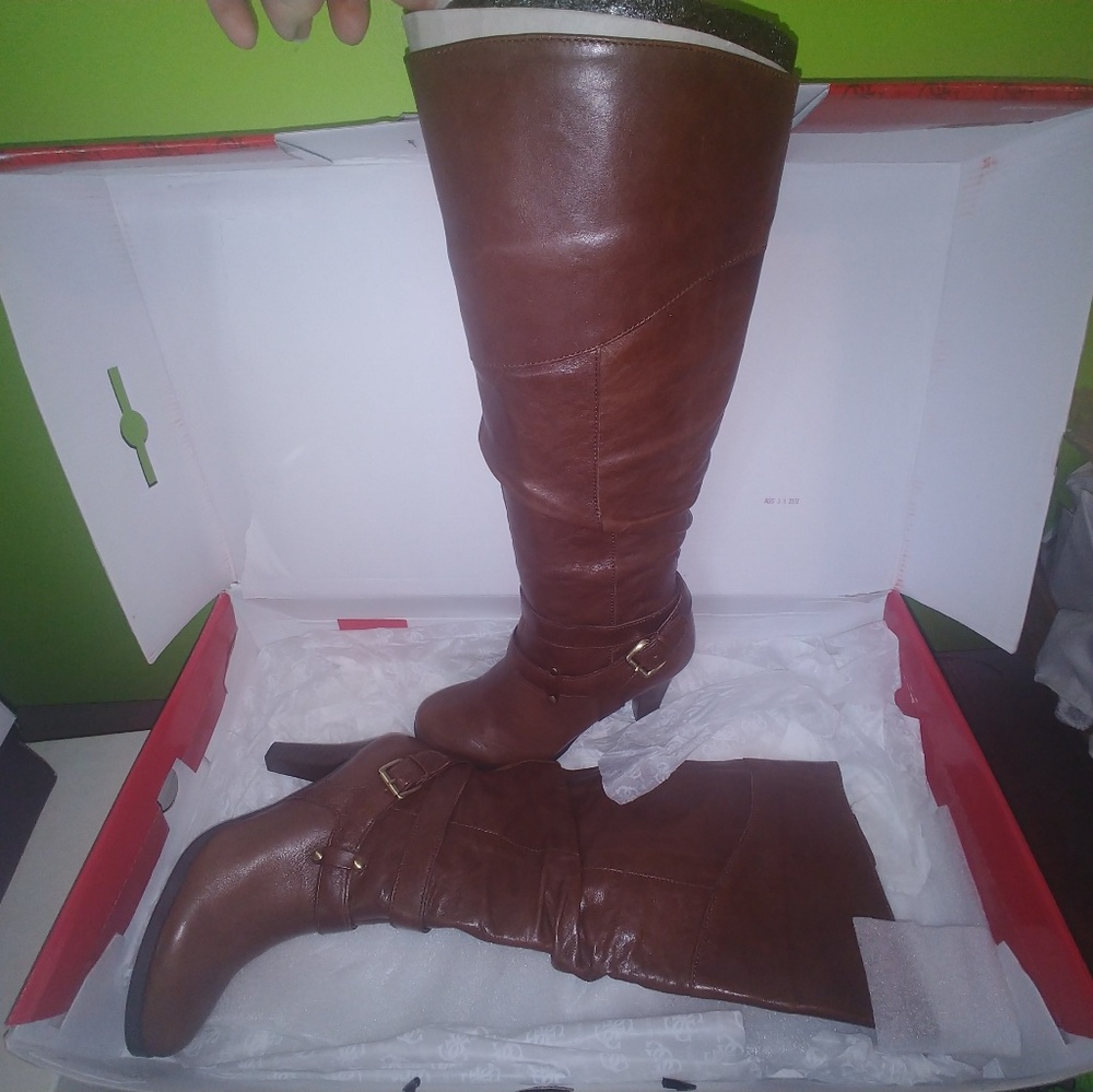 High heel Guess knee boots